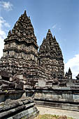 Prambanan - Candi Lara Jonggrang, the temple complex 